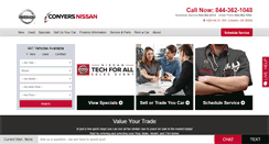 Desktop Screenshot of conyersnissan.com